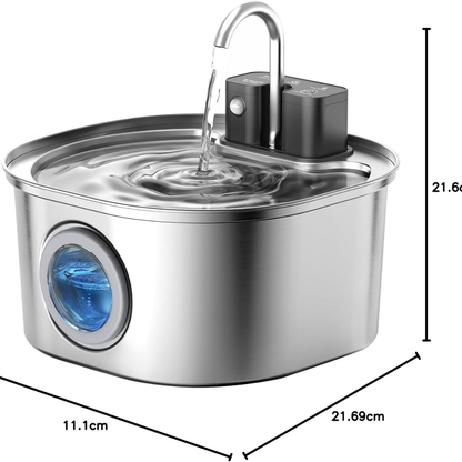 Fuente de Agua Inteligente Acero Inoxidable