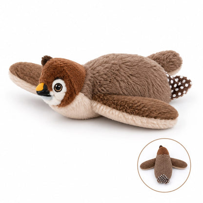 pájaro de peluche interactivo gatos